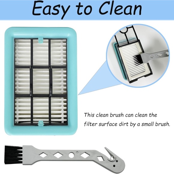 Replacement Brush Rollers and Filters for Bissell CrossWave HF2 3845N 3831 - Picture 5 of 9